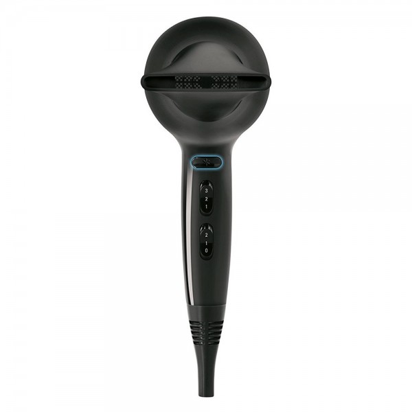 Rowenta cv8730 infini pro beauty negro azul secador de pelo 2200w iónico 3 ajustes temperatura 2 ajustes velocidad