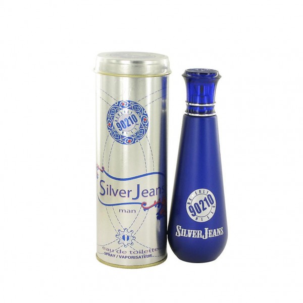 90210 beverly hills silver jeans eau de toilette 100ml vaporizador