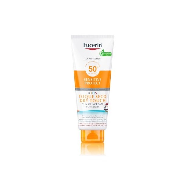 Eucerin Kids Sun Protection Gel-cream Toque Seco Spf50+ 400ml